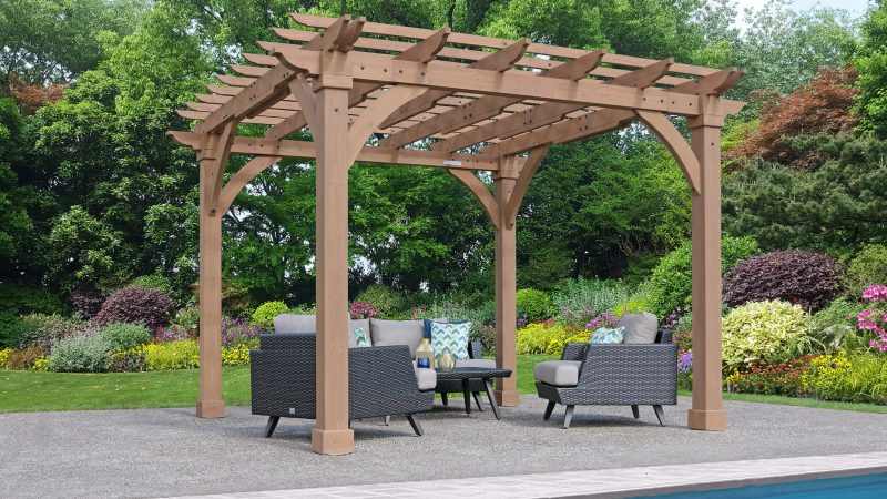 12×12 Pergola: Enhancing Your Outdoor Space with Style and Function